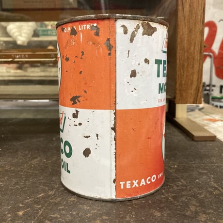 TEXACO（テキサコ）ヴィンテージ　オイル缶　16-s-3-10