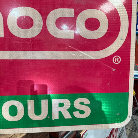 Vintage CONOCO&SUBWAY 大型 両面看板 12-164