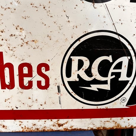 Vintage RCA 両面看板 20-41-1