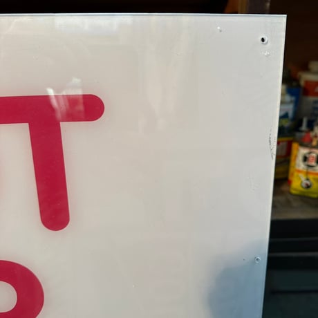 Vintage DO NOT ENTER DUNKIN’DONUTS プラスチック看板 21-27-8