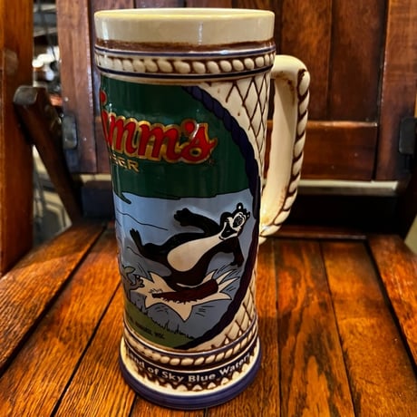 Vintage 1991 Hamm's Bear Beer ジョッキ 17-314