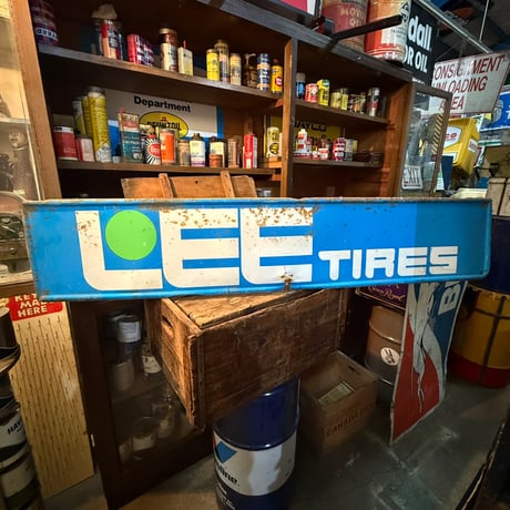 Vintage LEE TIRES 看板 20-225
