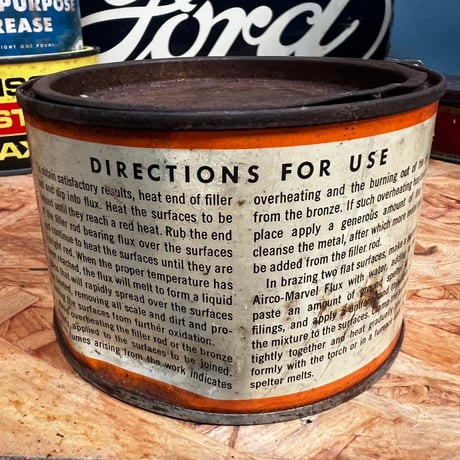 Vintage MARVEL FLUX CAN 16-c-65