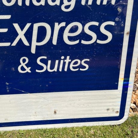 Holiday Inn ＆　Dairy Queen　ビンテージ　大型　看板　(13)269-20