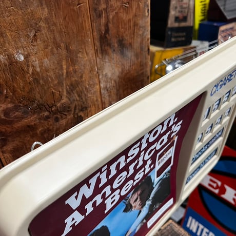 Vintage Winston Cigarette Display Sign 19-334
