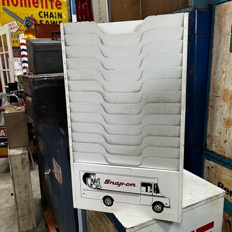 Vintage Snap-on ファイル Rack 17-351