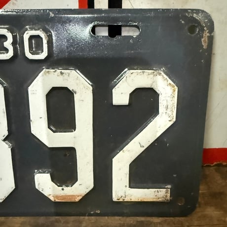 【希少!!】Vintage License Plate ニュージャージー州 20-28-10