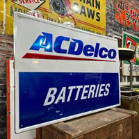 Vintage AC Delco BATTERIES SIGN 19-307
