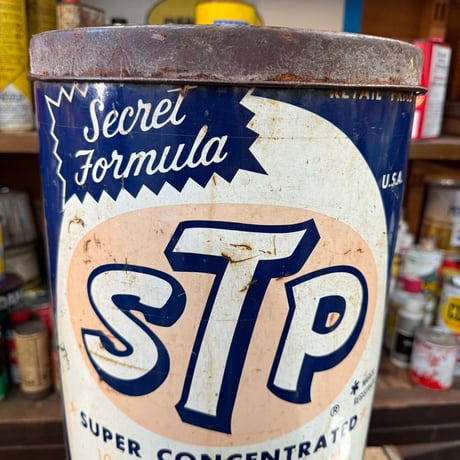 Vintage STP 缶 ビッグサイズ 21-359