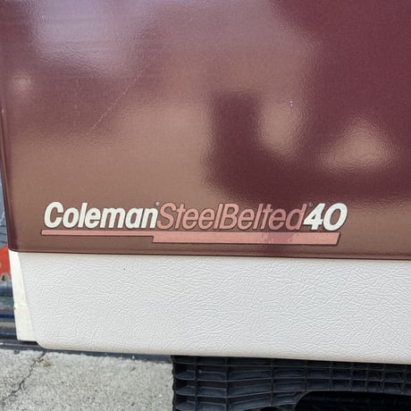 Coleman SteelBelted40　ヴィンテージ　クーラーボックス　12-261