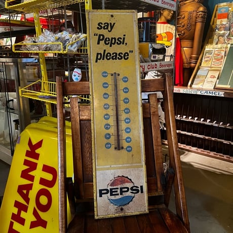Vintage PEPSI THERMOMETER 18-104-1