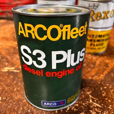 TEXACO ReXOL ARCO ヴンテージ　オイル缶　【3缶SET】　16-ｃ-80