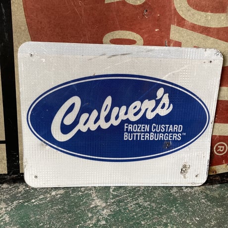 Days Inn × Culver’s　ヴィンテージ　両面サイン　14-389-12