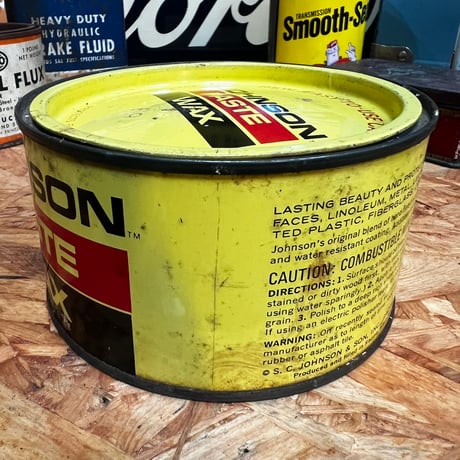 Vintage JOHNSON PASTE WAX CAN 16-c-67