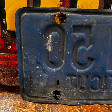 Vintage License Plate コネチカット州　19-107-5