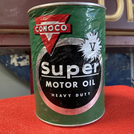 CONOCO　ヴィンテージ　オイル缶　16-s-3-8