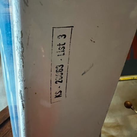 Vintage PHONE SIGN 両面 7-372