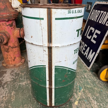 Vintage TEXACO ドラム缶 20-238-2