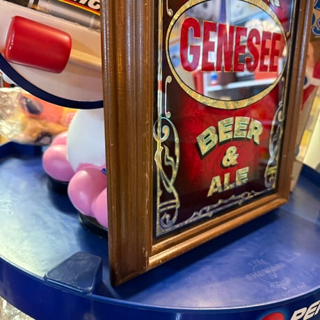 Vintage GENESEE パブミラー 21-349