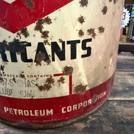 Vintage D-X LUBRICANTS オイル缶 21-203
