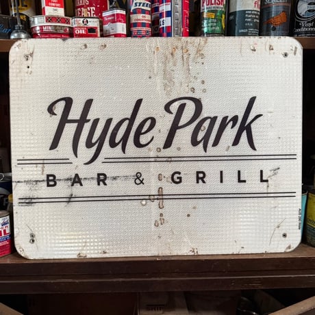 Vintage Denny's & Hydepark 両面看板 20-202-58