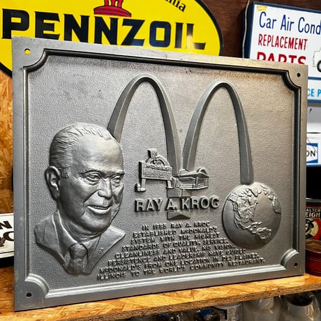 【希少‼】Vintage McDonald's RAY A. KLOC プレート 19-108-138