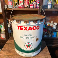 Vintage TEXACO 蓋付きオイル缶 20-362-4