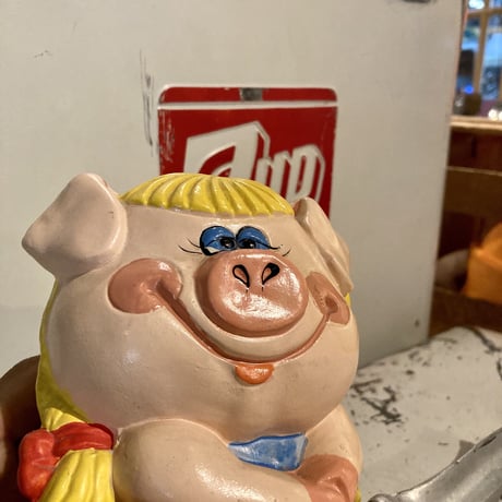 ENESCO piggy bank　ヴィンテージ　貯金箱　15-200