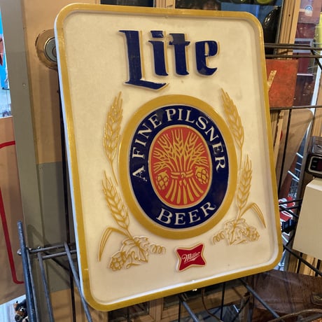 Miller lite　ヴィンテージ　ウォールライト　15-210