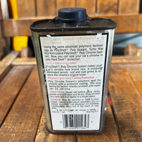 Vintage Poly Shell Can 16-c-17