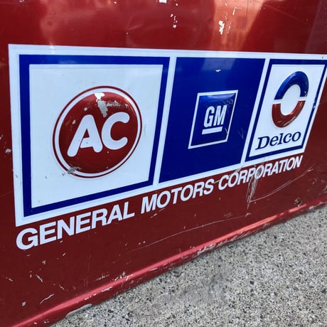 AC GM Delco　ヴィンテージ看板　15-300