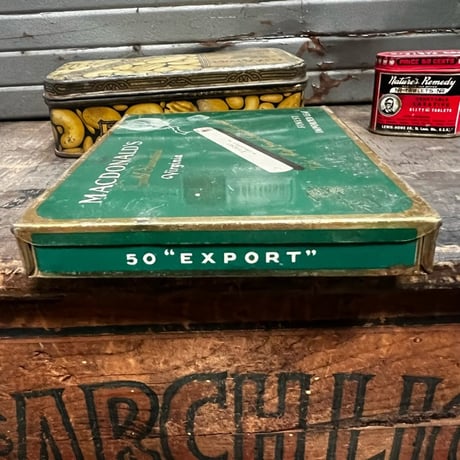 Vintage MACDONALD'S EXPORT TOSACCO CAN 19-122-25