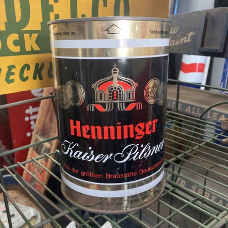 Henninger　ヴィンテージ　１ガロン缶　16-409-20