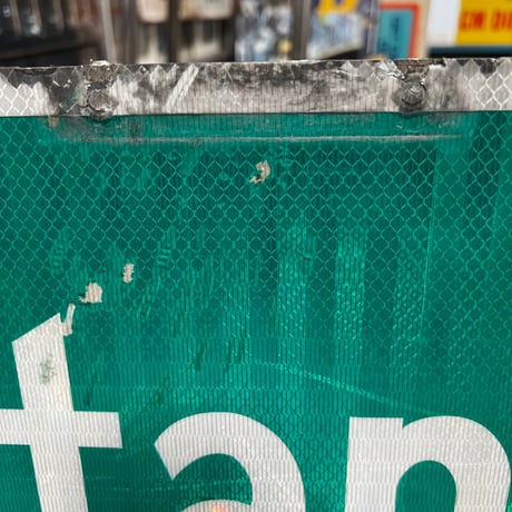 Vintage Grattan St 両面 SIGN 道路標識 19-108-117