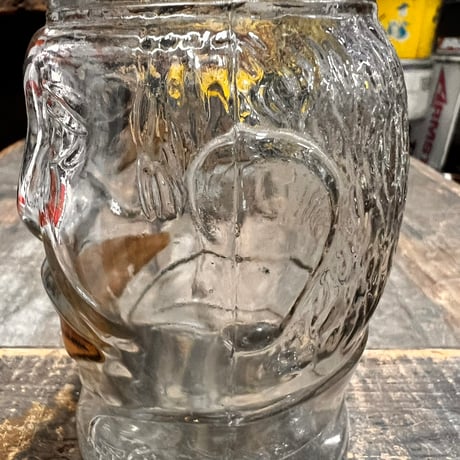 Vintage Glass Coin Bank 18-143