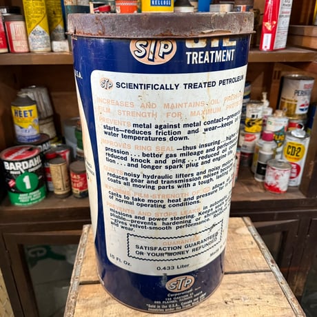 Vintage STP 缶 ビッグサイズ 21-359