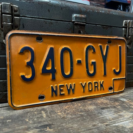 Vintage License Plate 19-173-5
