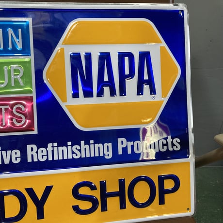 NAPA　ヴィンテージ　看板　16-s-5-1