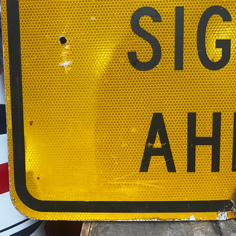 Vintage ROADSIGN 18-227-73