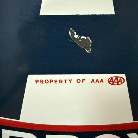 Vintagee AAA APPROVED ホーロー両面看板 21-260