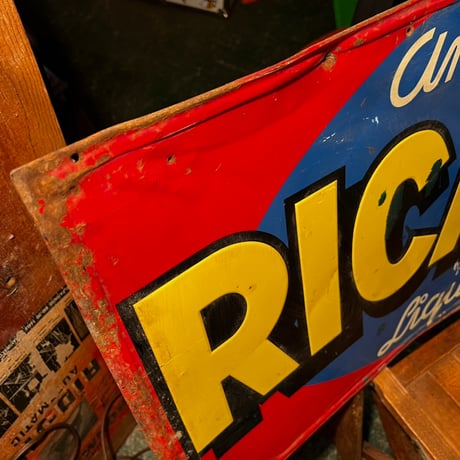Vintage　RICARD　SIGN　17－77