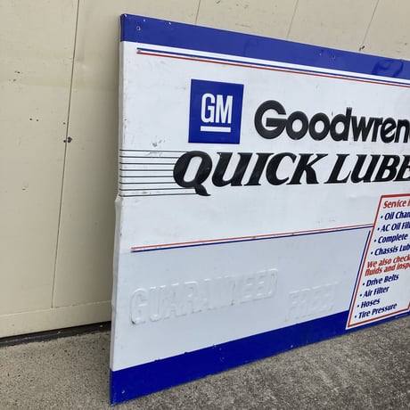 GM　ヴィンテージ　看板　13-390