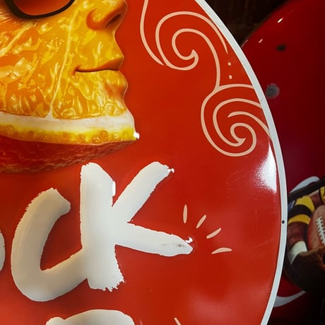 Vintage SHOCK TOP BEER ブリキ エンボス 看板 17-301-1