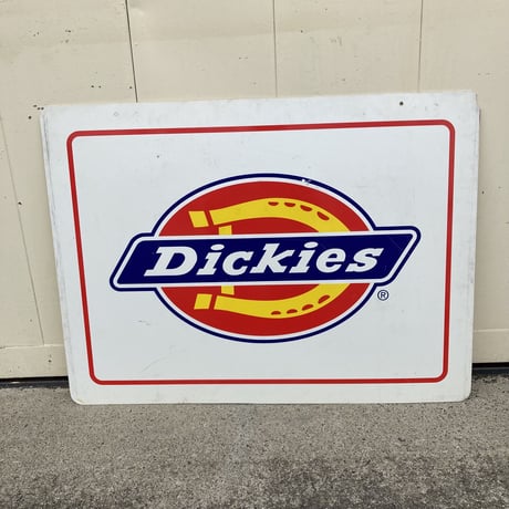 Dickies　ヴィンテージ　両面プラスチック看板　13-73-2