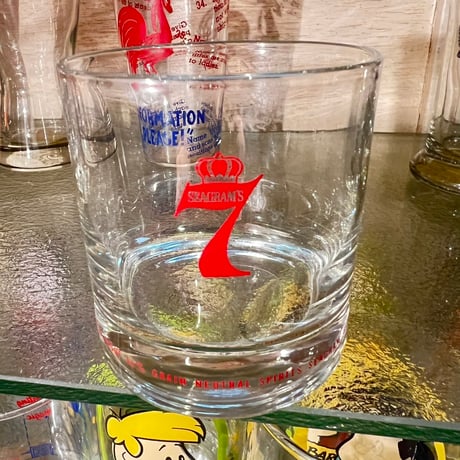 Vintage 7クラウン ウィスキーグラス 19-314-19