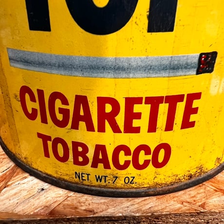 Vintage TOP CIGARETTE TOBACCO CAN 18-93-1