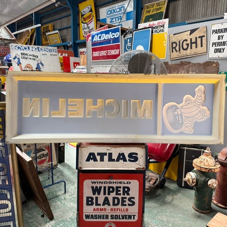 Vintage MICHELIN ビバンダム 立体プラスチックサイン 21-365-3