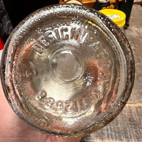 Vintage Glass Coin Bank 18-143