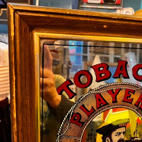 Vintage パブミラー TOBACCO 19-79