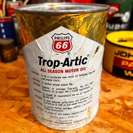 Vintage Phillips 66 Oil Can 16-c-72